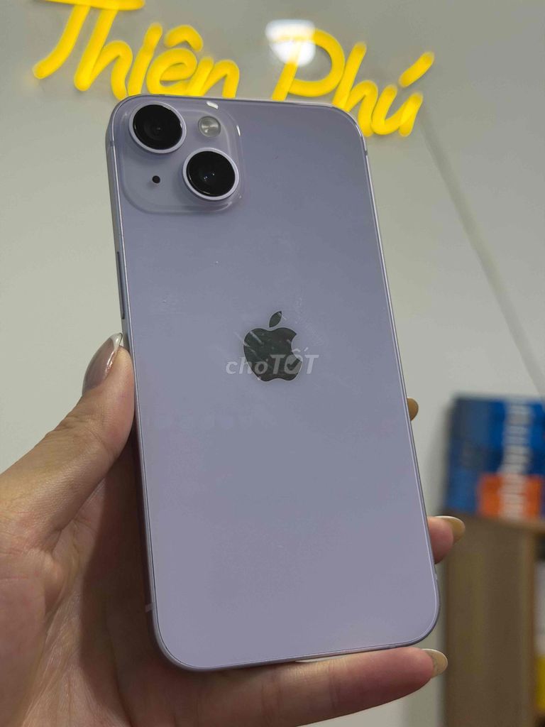 iPhone 14 Tím 128gb Khay Sim Full CN Thay Vỏ. Mua bán Điện thoại tại Quận Thanh Khê Đà Nẵng được đăng bởi Thiên phú  hình 1