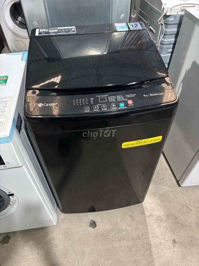 Máy giặt Casper 9kg inverter mới 90%. Mua bán Máy giặt tại Quận Ba Đình Hà Nội được đăng bởi Điện Lạnh Tâm Tín Hà Nội hình 1