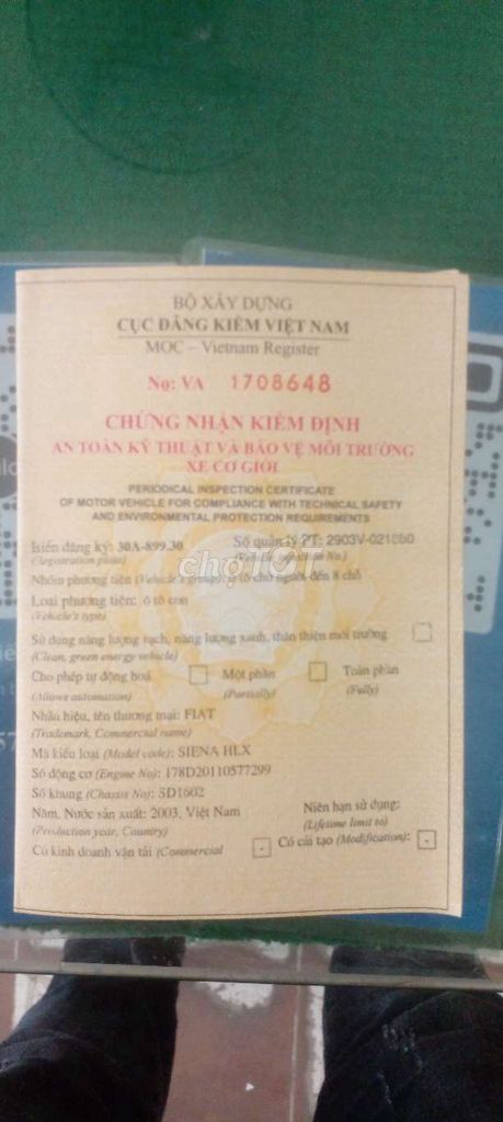 2003 HLX 1.6 - 230000 km. Mua bán Ô tô tại Thành phố Hải Dương Hải Dương được đăng bởi Thi hình 8