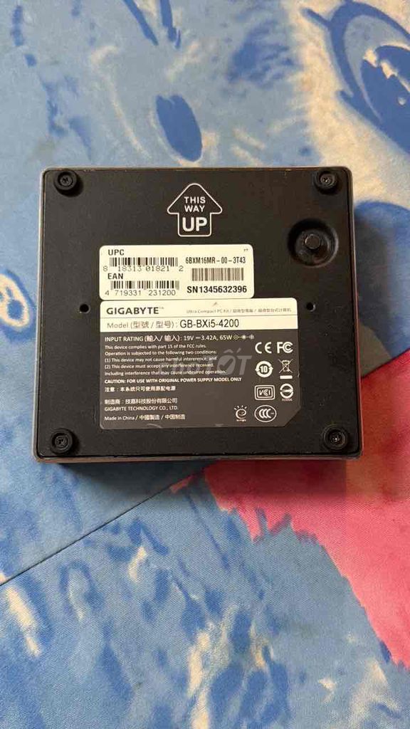 Máy tính mini GIGABYTE GB-BXi5-4200 Đen. Mua bán Máy tính để bàn tại Thành phố Thủ Đức Tp Hồ Chí Minh được đăng bởi Linh hình 1