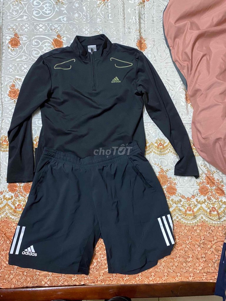 Bộ thể thao hiệu Adidas , size XL; M