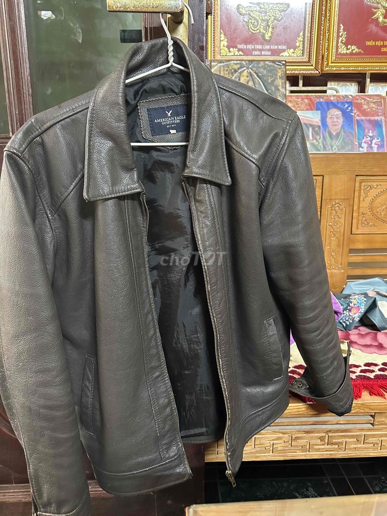 Áo khoác da nam American Eagle áo bò và băng lông. Mua bán Quần áo tại Thành phố Thanh Hóa Thanh Hóa được đăng bởi Việt Gia hình 1