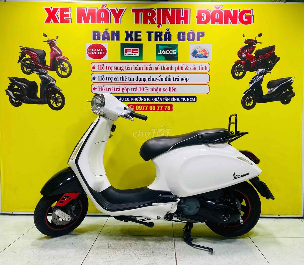 Piaggio Primavera hỗ trợ góp trả 2tr nhận xe liền. Mua bán Xe máy tại Quận Tân Bình Tp Hồ Chí Minh được đăng bởi XE MÁY TRỊNH ĐĂNG hình 2
