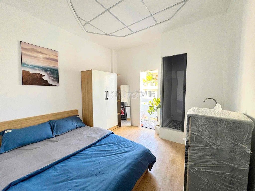 STUDIO BAN CÔNG GẦN 3/2 - Qua OU Lý Thường Kiệt 2km