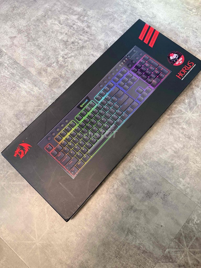 Bàn phím cơ Redragon K618 PRO RGB Đen. Mua bán Phụ kiện (Màn hình, Chuột...) tại Quận Bình Thạnh Tp Hồ Chí Minh được đăng bởi Ha Anh hình 1