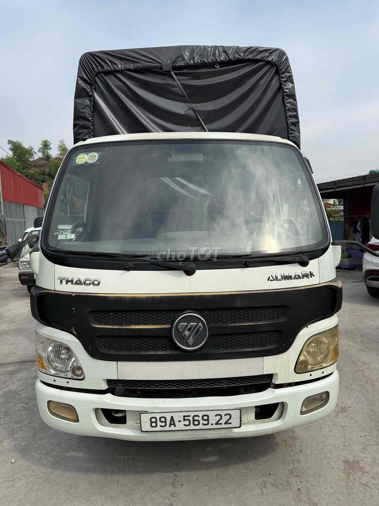 Thaco Aumak 4990kg đời 2016 thùng bạt 4m3. Mua bán Xe tải, xe ben tại Huyện An Lão Hải Phòng được đăng bởi Nguyễn Công Thành hình 1