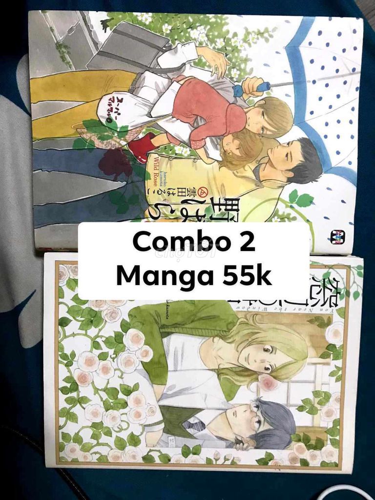 Sách tiếng Anh 35k và Manga 55k