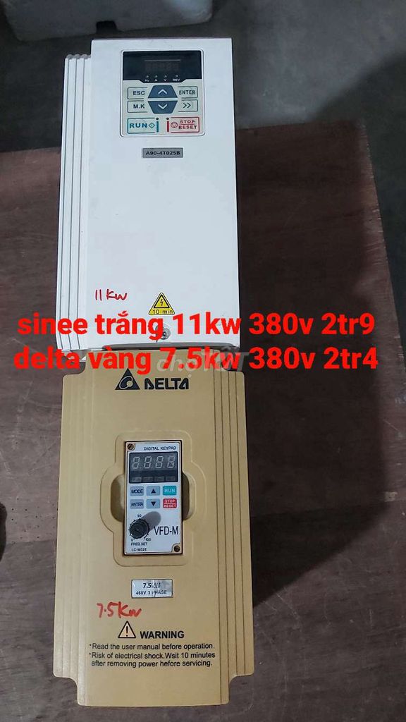 Biến tần Sinee 11kW 380V. Mua bán Đồ chuyên dụng, Giống nuôi trồng tại Huyện Quỳ Hợp Nghệ An được đăng bởi Luc hình 1