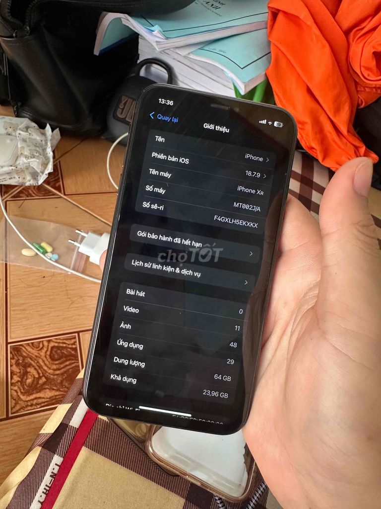 iPhone XR 64GB Đen Đã qua sử dụng. Mua bán Điện thoại tại Thành phố Buôn Ma Thuột Đắk Lắk được đăng bởi phung van toan hình 1