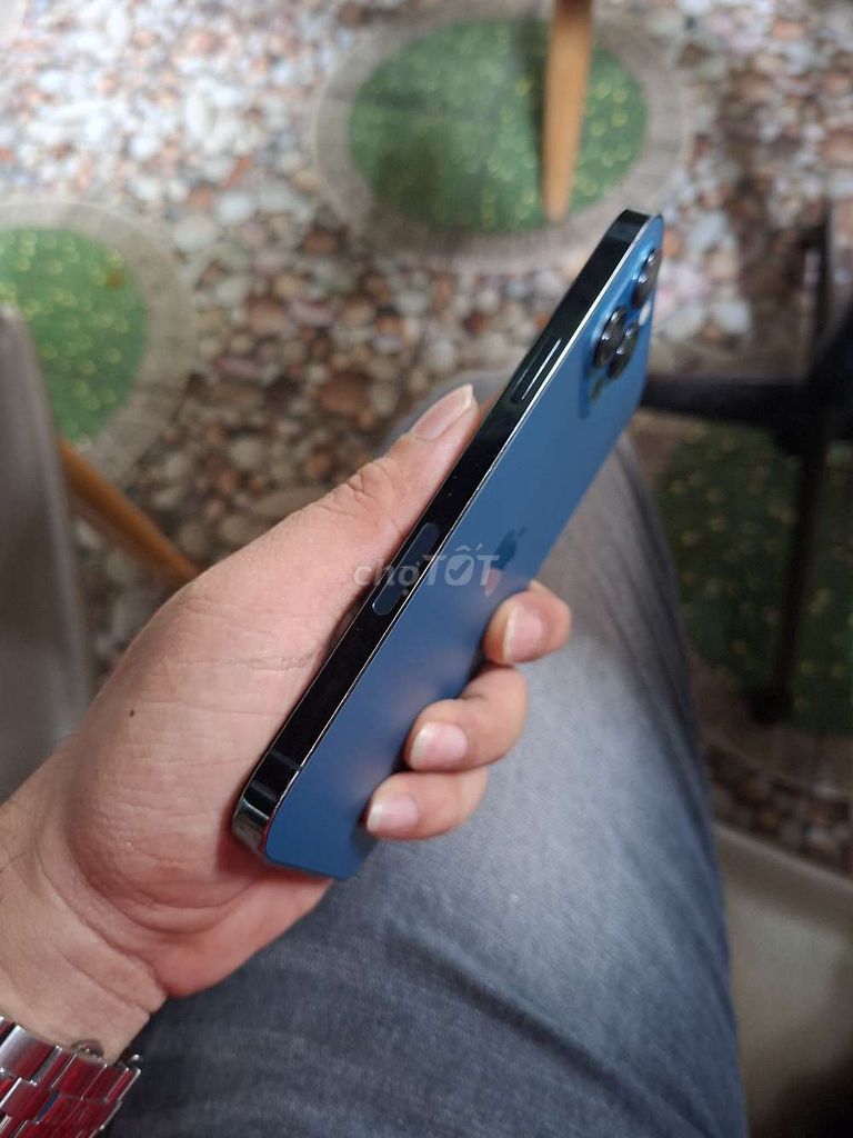 IPhone 12 Promax xanh 256gb quốc tế. Mua bán Điện thoại tại Quận Bình Tân Tp Hồ Chí Minh được đăng bởi V I N H hình 1