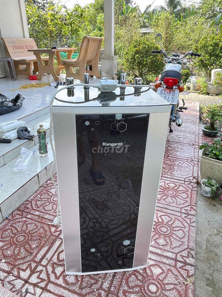 Máy lọc nước Kangaroo KG10A4 Đen, Bạc. Mua bán Bếp, lò, đồ điện nhà bếp tại Huyện Long Hồ Vĩnh Long được đăng bởi khang Trần hình 1