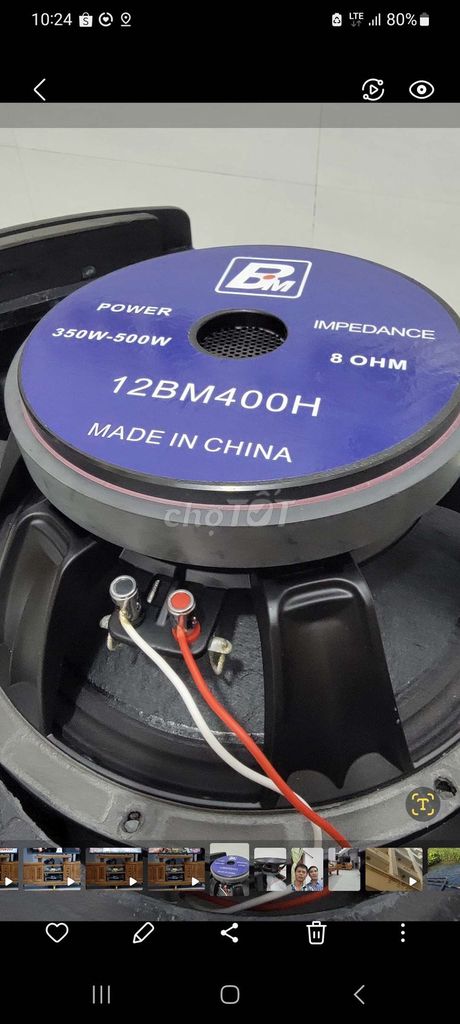 Loa JBL 12BM400H. Mua bán Tivi, Âm thanh tại Thành phố Thuận An Bình Dương được đăng bởi Tran Ngoc Thu hình 1