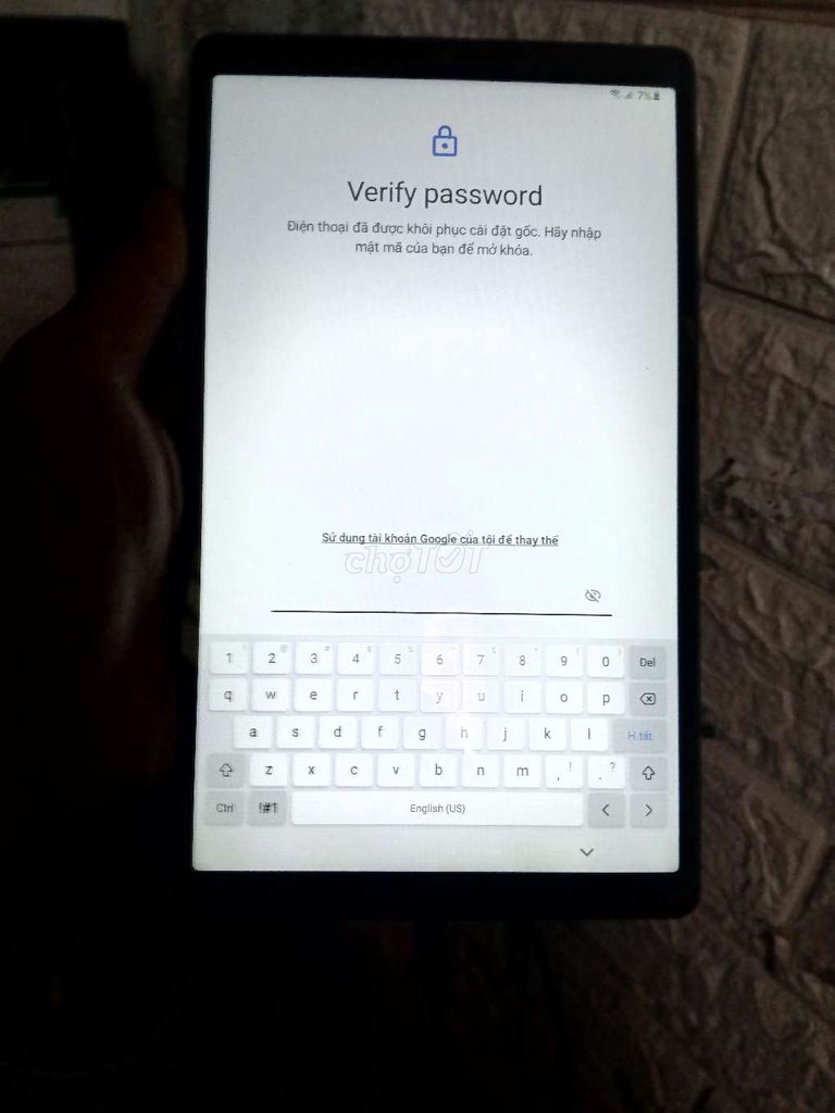 Samsung Galaxy Tab S màu Đen. Mua bán Máy tính bảng tại Quận Bình Tân Tp Hồ Chí Minh được đăng bởi Lỡ Bươk hình 1