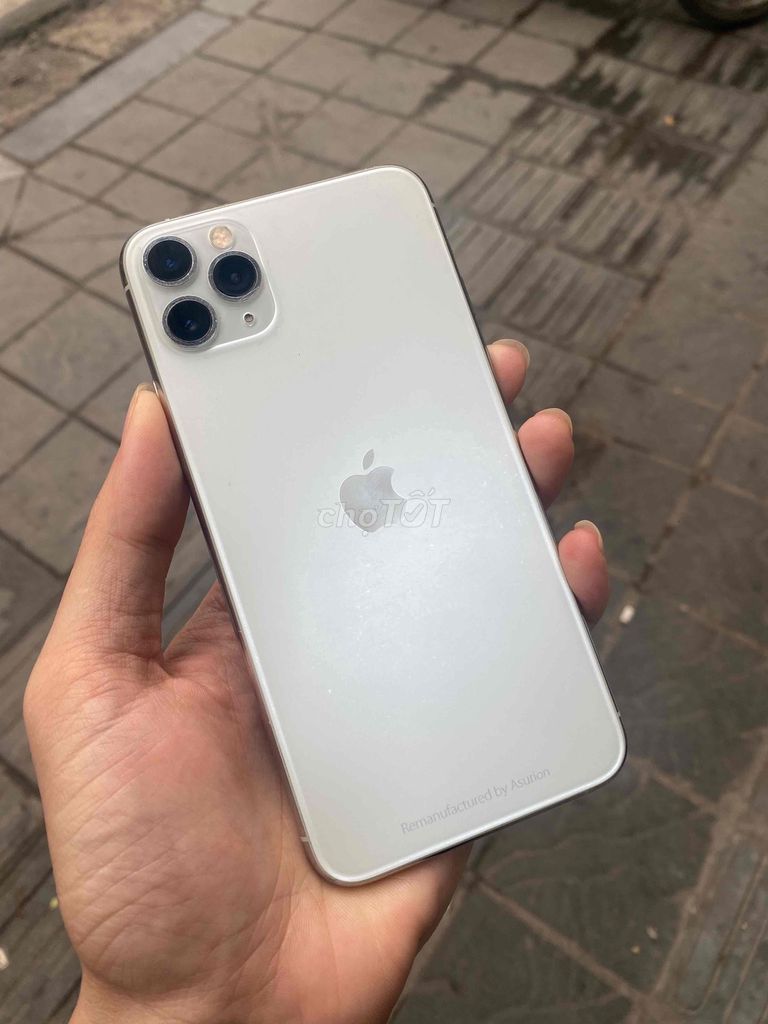 iPhone 11 Pro Max Bạc Icloud màn zin. Mua bán Điện thoại tại Quận Hai Bà Trưng Hà Nội được đăng bởi Gia Bảo Lê hình 1