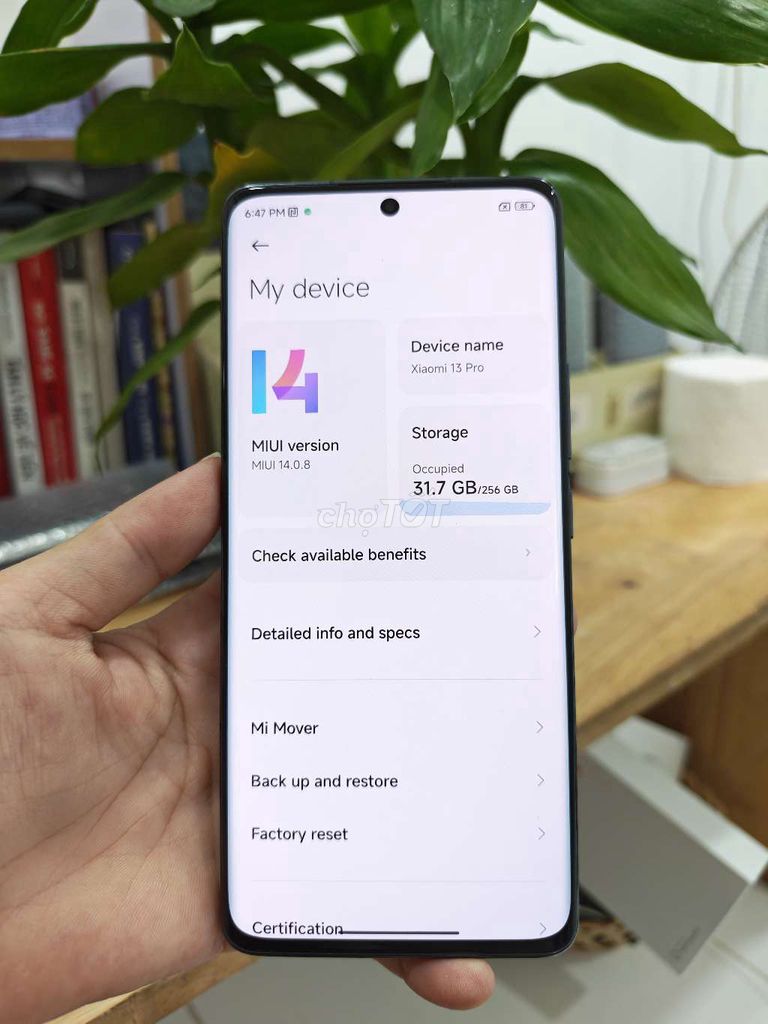 Xiaomi 13 Pro 12/256GB Full Bank. Mua bán Điện thoại tại Quận Gò Vấp Tp Hồ Chí Minh được đăng bởi Vân hình 1
