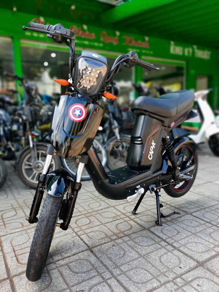 Xe đạp điện CAPA màu Đen. Mua bán Xe điện tại Quận Ô Môn Cần Thơ được đăng bởi nguyên tiến mậu hình 4
