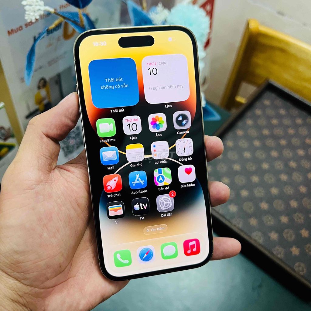 🌈iPhone 14 Pro 256GB Gold 99% QT Mỹ LL. Mua bán Điện thoại tại Quận Ninh Kiều Cần Thơ được đăng bởi Trường Mobile hình 1