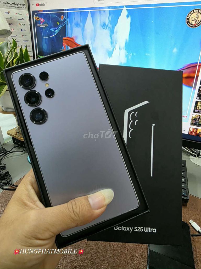 S25 ULTRA-5G BẢN SSVN 2 SIM ZIN ÁP kENG FULBOX . Mua bán Điện thoại tại Quận Đống Đa Hà Nội được đăng bởi HƯNG PHÁT Mobile hình 1