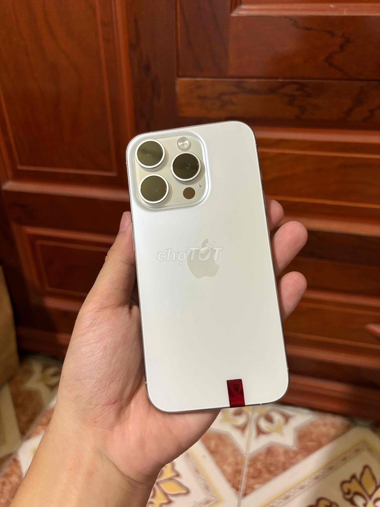 iPhone 15 Pro 128GB Trắng Như mới. Mua bán Điện thoại tại Thành phố Biên Hòa Đồng Nai được đăng bởi Anh Do hình 1
