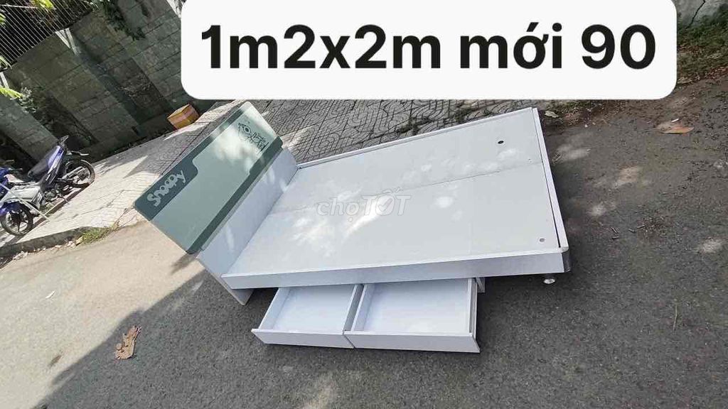 Giường ngủ 1m2 . giường có ngăn kéo . giường. Mua bán Giường, chăn ga gối nệm tại Quận Bình Tân Tp Hồ Chí Minh được đăng bởi DC 268 hình 1