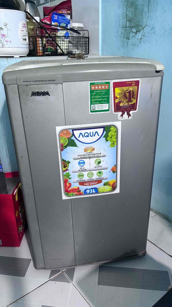 Tủ lạnh mini Aqua 93L Xám. Mua bán Tủ lạnh tại Huyện Bình Chánh Tp Hồ Chí Minh được đăng bởi Minh Nguyệt hình 1