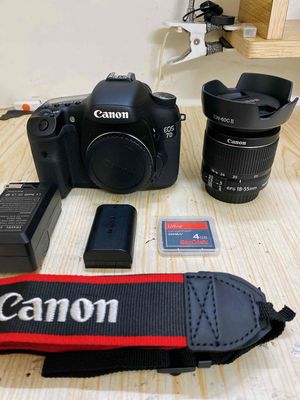 Combo Canon 7D kèm lens 18-55is II đẹp keng