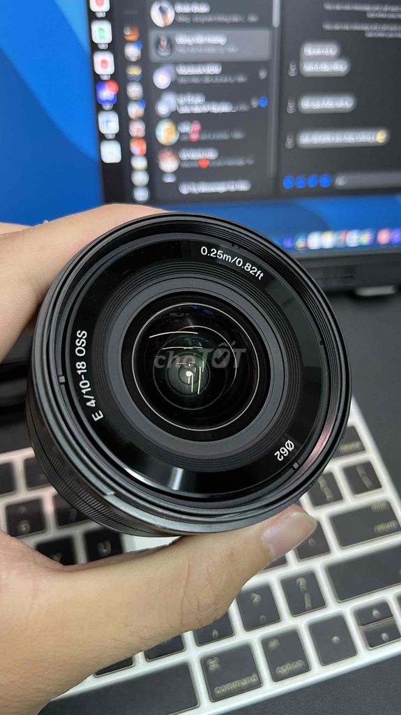 Sony 10-18mm dùng cho Fullframe không bị tối góc