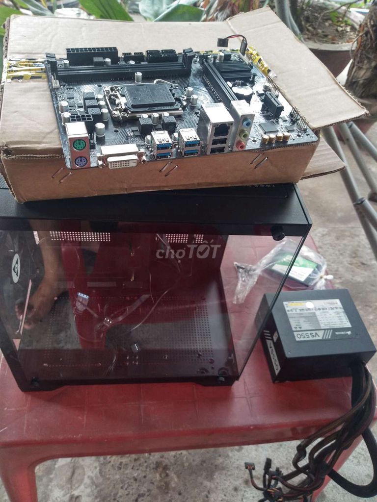 ráp thùng pc chất lượng nhưng không có thời gian