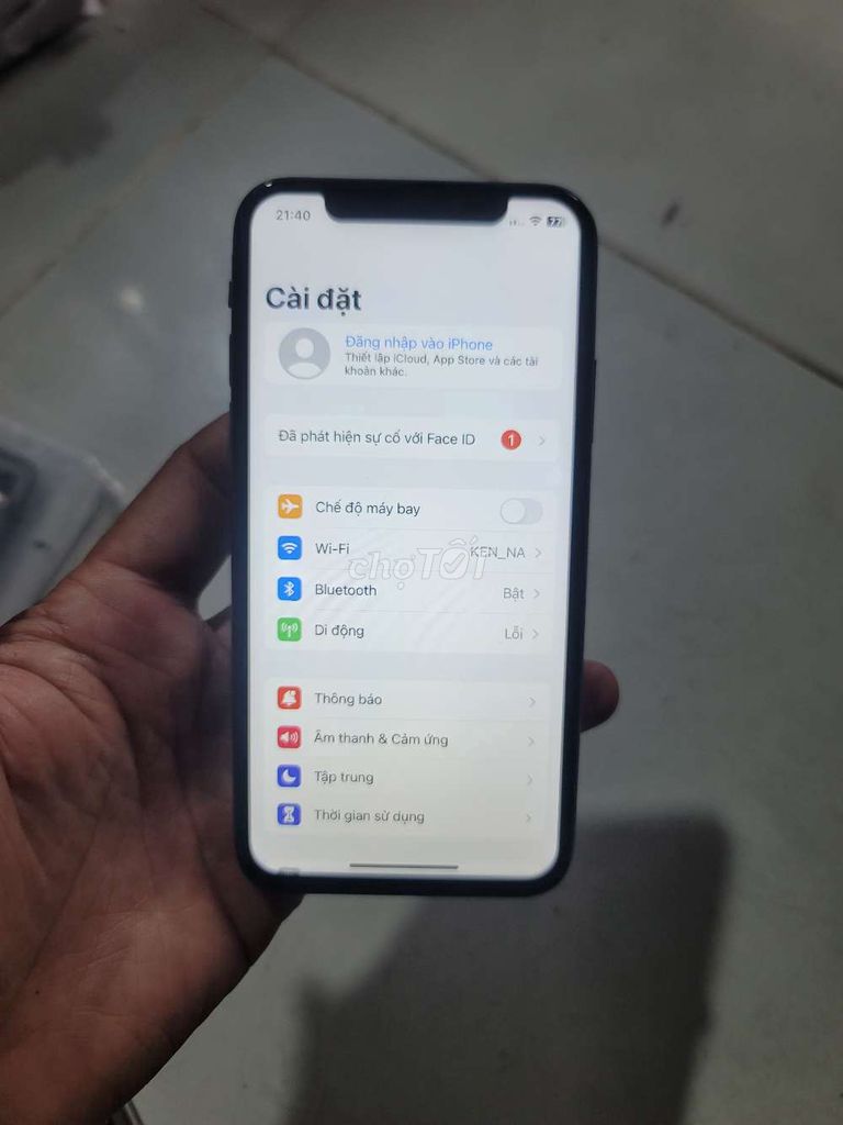 Điện thoại ipX 64g giải trí.. Mua bán Điện thoại tại Quận 12 Tp Hồ Chí Minh được đăng bởi Minh hình 1