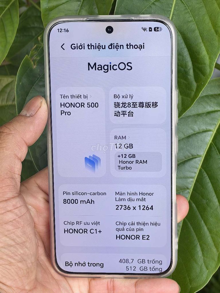 Honor 500 Pro 12.512GB Hồng. Mua bán Điện thoại tại Thị xã Tân Uyên Bình Dương được đăng bởi Thanh Vinh hình 1