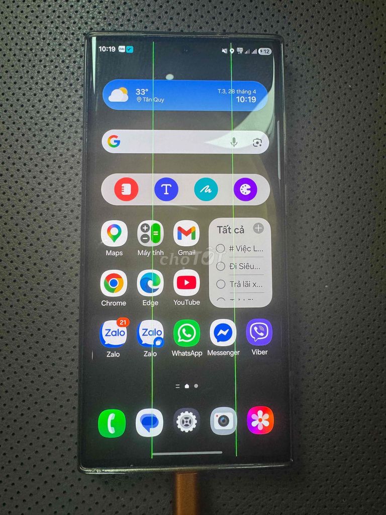 Samsung Galaxy S23 Ultra 256GB Xanh. Mua bán Điện thoại tại Huyện Nhà Bè Tp Hồ Chí Minh được đăng bởi Luan Nguyen hình 1