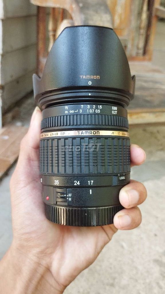 Ống kính Tamron 17-50mm f/2.8 Canon EF Đen. Mua bán Máy ảnh, Máy quay tại Huyện Hàm Tân Bình Thuận được đăng bởi Trần Mạnh Quân hình 1