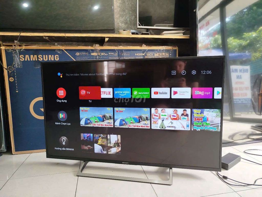 Android tivi sony 49icnh 4k. Thanh lý giá mềm