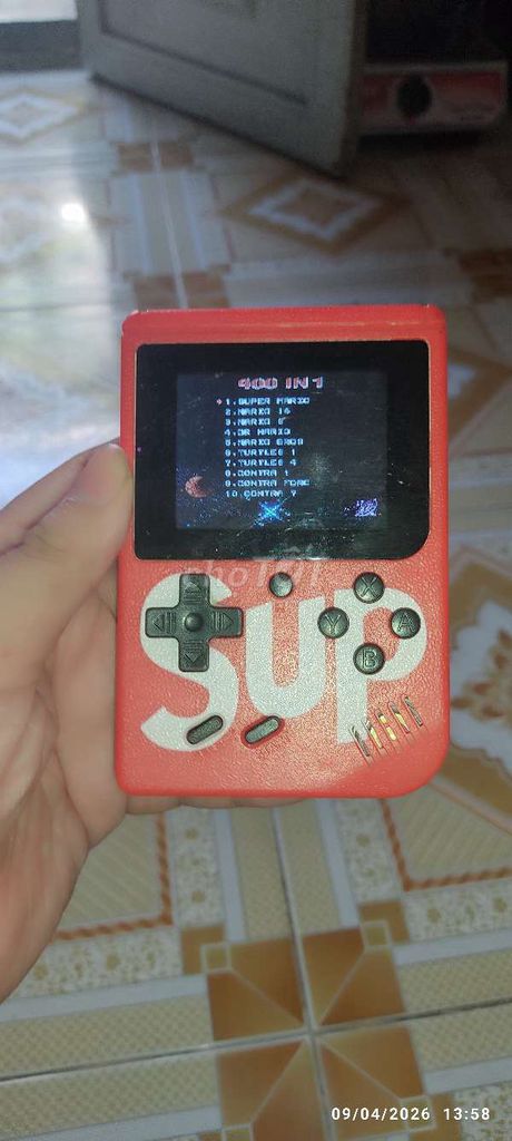 Máy chơi game SUP Mini Đỏ 3 inch. Mua bán Thiết bị chơi game tại Quận Bình Tân Tp Hồ Chí Minh được đăng bởi Mr Kevin hình 1