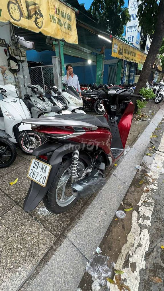 Хонда SH 125i АБС 2025 красная 90%
