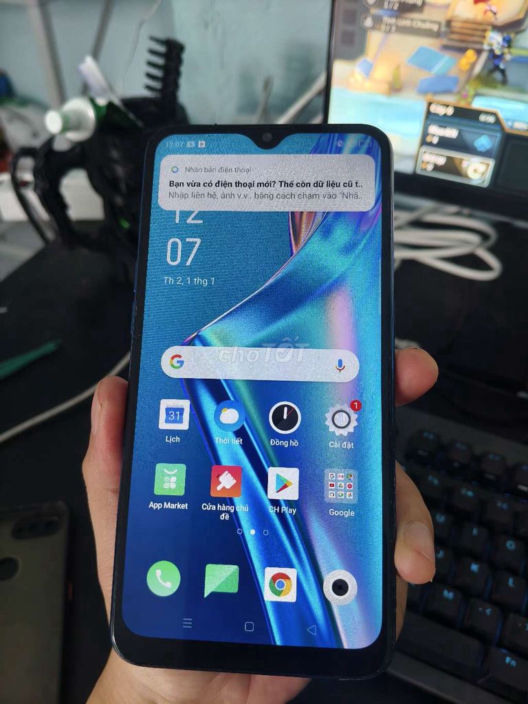 Oppo A12 64GB Xanh Đã sử dụng. Mua bán Điện thoại tại Quận 12 Tp Hồ Chí Minh được đăng bởi Quân hình 1
