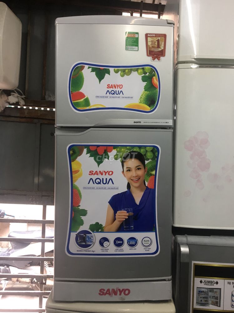 0969421092 - Tủ lạnh Sanyo Aqua 125l , mới 95%, hàng siêu lướt