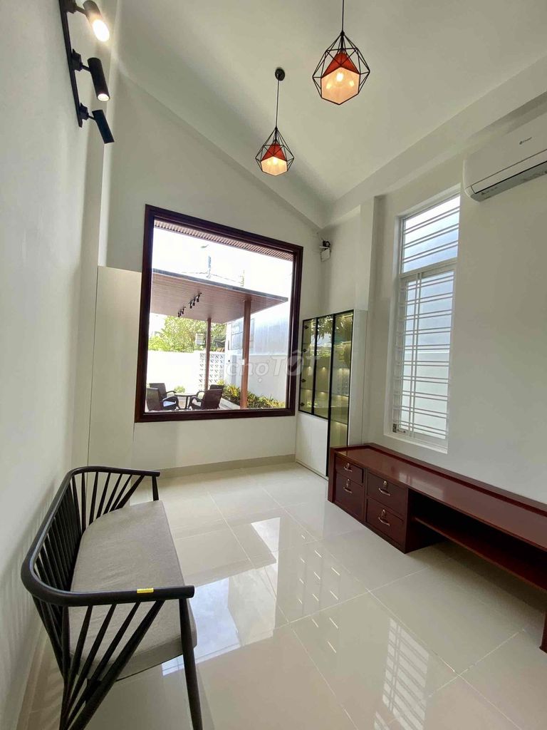 Furnished mini villa with garden opposite a park in Hòa Xuân — photo 7