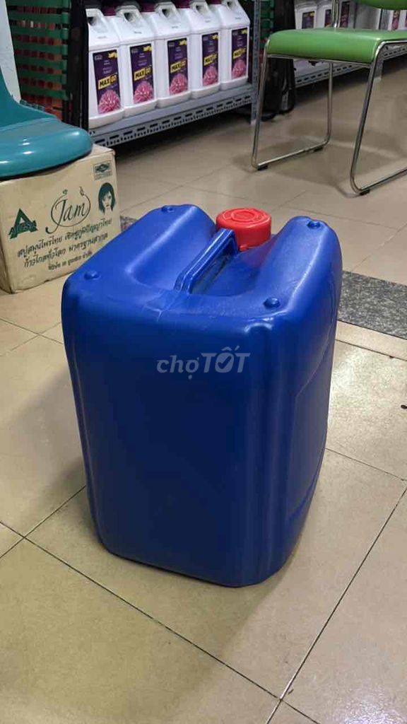 Can nhựa 35 Lít Xanh dương. Mua bán Nội thất, đồ gia dụng khác tại Quận Tân Phú Tp Hồ Chí Minh được đăng bởi Ba Kien hình 1