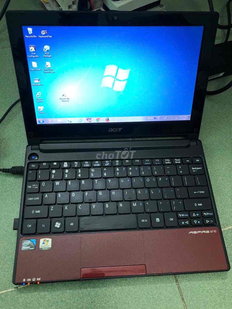 Laptop Acer Aspire One 10.1 inch 1GB/120GB Đỏ. Mua bán Laptop tại Quận 10 Tp Hồ Chí Minh được đăng bởi Vũ Tâm hình 1