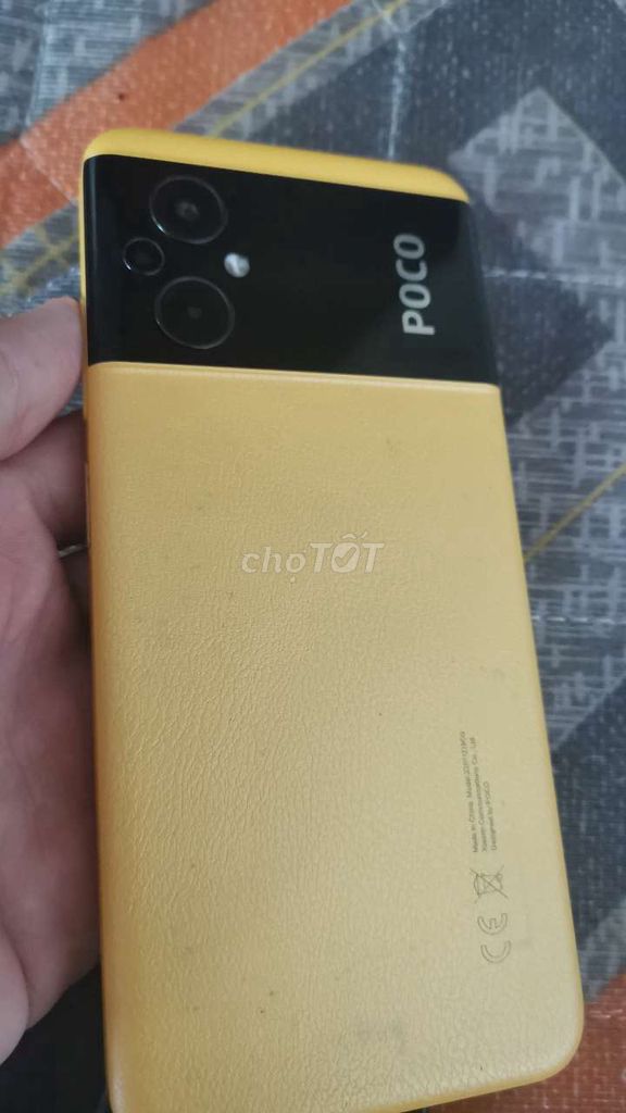 POCO M5 6GB/128GB Vàng. Mua bán Điện thoại tại Quận Tân Bình Tp Hồ Chí Minh được đăng bởi min hình 1