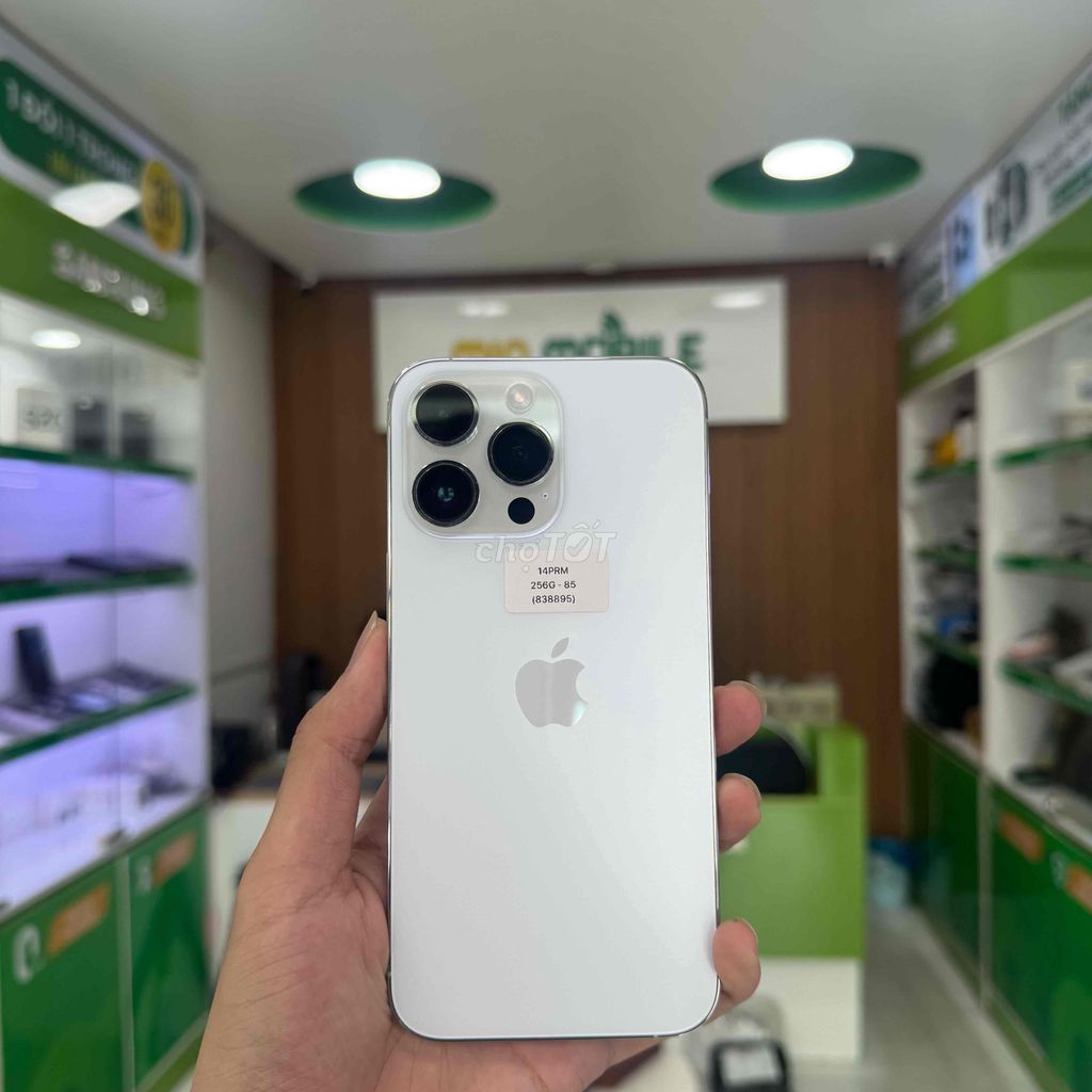 📱 iPhone 14 Pro Max 256GB Trắng Like New BH 1Đ1✨. Mua bán Điện thoại tại Quận Ngô Quyền Hải Phòng được đăng bởi minmobile HP hình 1