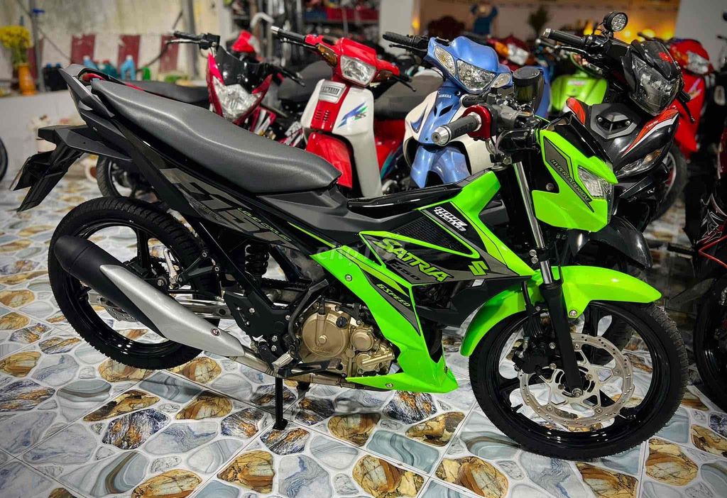 Satria 68YCS dọn full new bao tê