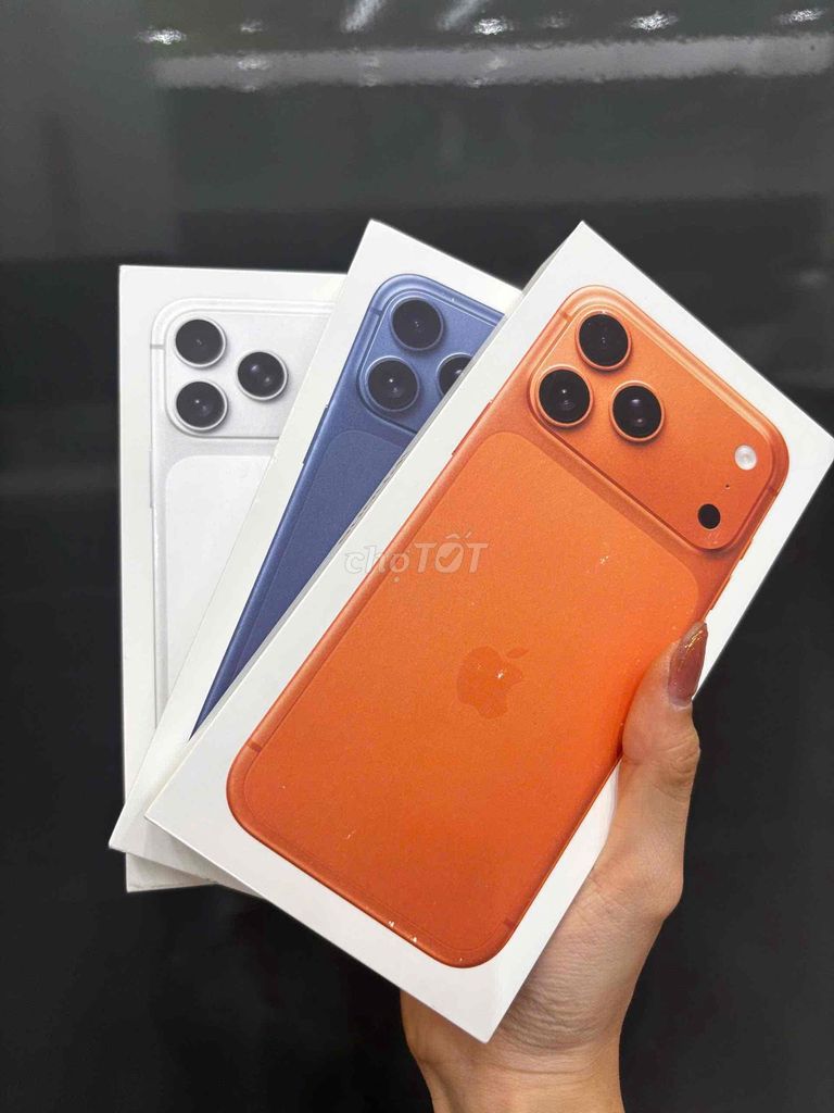iPhone 17 Pro Max 256GB Mới 100% New Seal Qte Mỹ. Mua bán Điện thoại tại Quận Ninh Kiều Cần Thơ được đăng bởi Quý Mobile Cần thơ hình 1