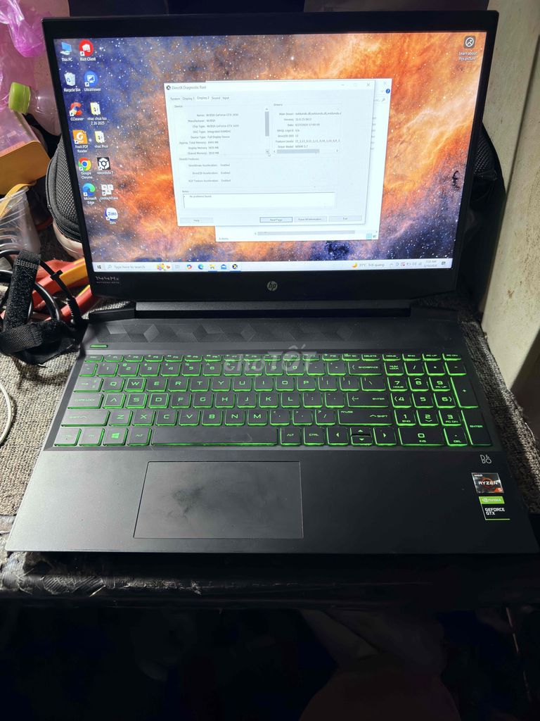 HP Pavilion Gaming 15 Ryzen 5 3550H / 8gb /ssd 1tb. Mua bán Laptop tại Thành phố Thủ Đức Tp Hồ Chí Minh được đăng bởi kaytrần hình 1