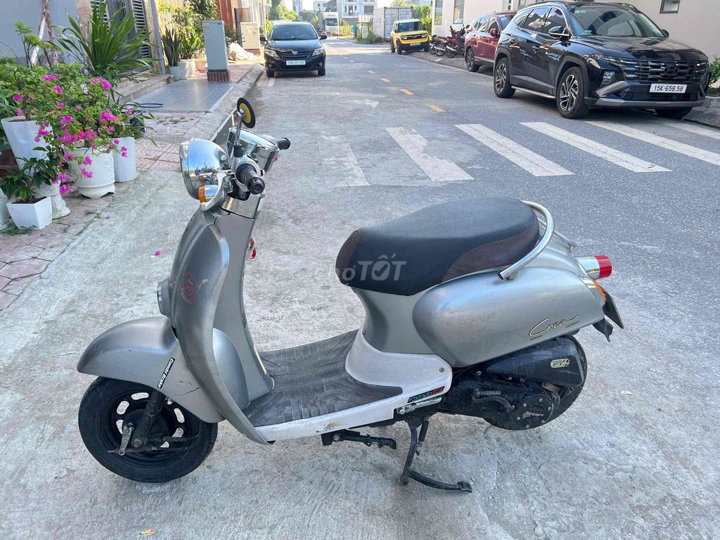 Honda Crea 50cc серебристый