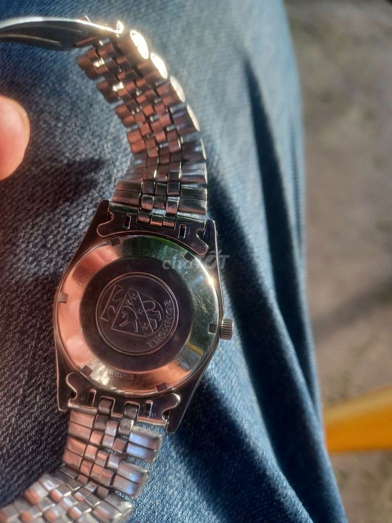Đồng hồ Technos Automatic Nam Kim loại Bạc Vàng. Mua bán Đồng hồ tại Quận Bình Thuỷ Cần Thơ được đăng bởi Tien Phan Ngoc hình 1