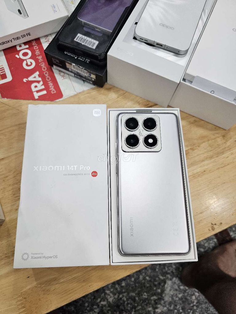 XIAOMI 14T PRO 5G XÁM FBOX 12/256 99.9% BHT10/2026