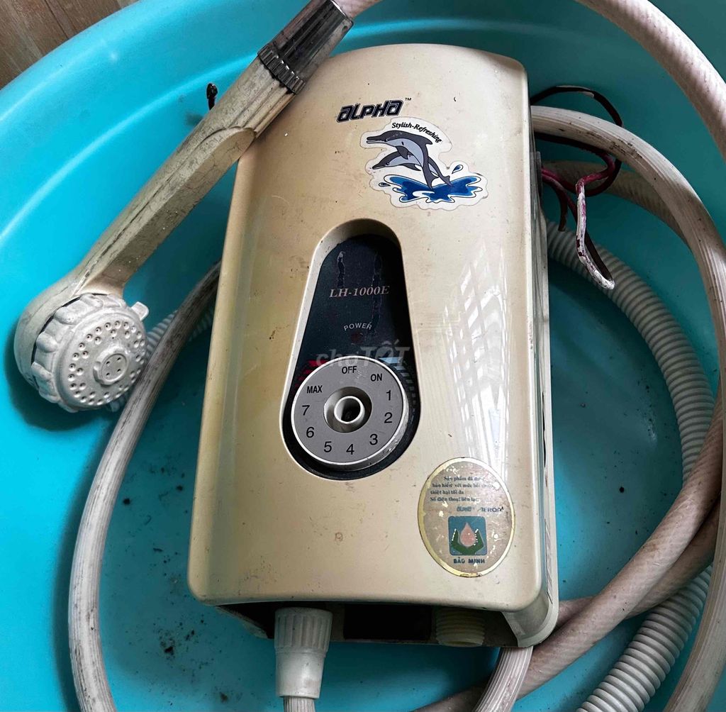Máy nước nóng Alpha LH-1000E Trắng ngà Đã sử dụng. Mua bán Thiết bị vệ sinh, nhà tắm tại Quận Gò Vấp Tp Hồ Chí Minh được đăng bởi Thao hình 1