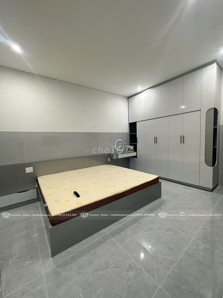 Combo phòng ngủ Nhựa Đài Loan Xám. Mua bán Giường, chăn ga gối nệm tại Huyện Hòa Vang Đà Nẵng được đăng bởi Nội thất tủ bếp TST hình 1